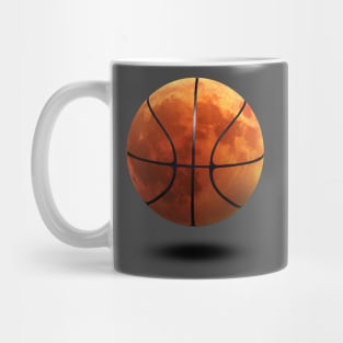 Basketball and the Moon Mug